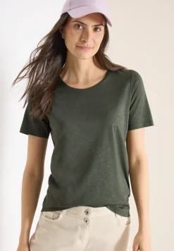 Basic Shirt met ronde hals