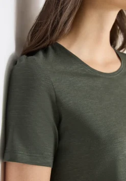 Basic Shirt met ronde hals