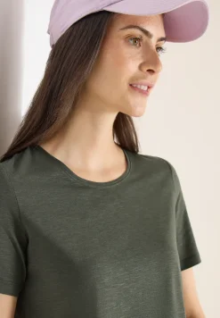 Basic Shirt met ronde hals