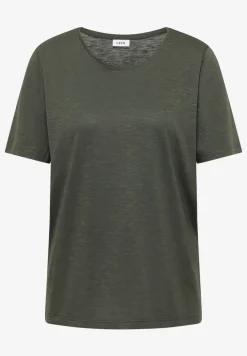 Basic Shirt met ronde hals