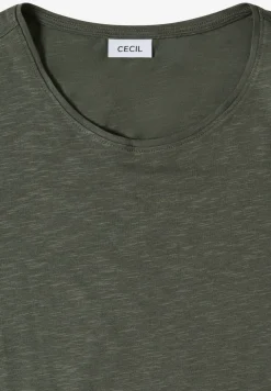 Basic Shirt met ronde hals