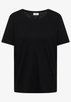 Basic Shirt met ronde hals
