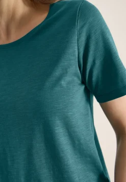 Basic Shirt met ronde hals