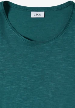 Basic Shirt met ronde hals