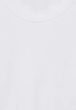 Basic shirt met ronde hals
