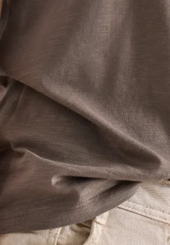 Basic Shirt met ronde hals