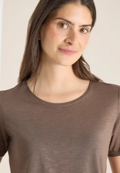 Basic Shirt met ronde hals