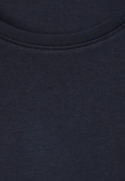 Basic shirt met ronde hals