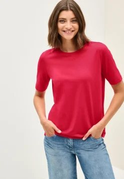 Basic Shirt met ronde hals