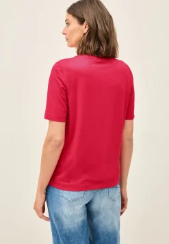 Basic Shirt met ronde hals