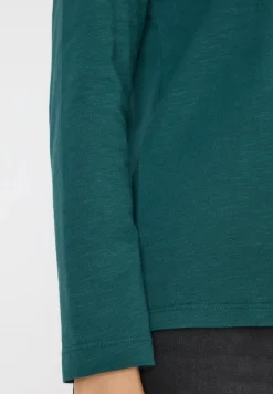 Basic shirt met ronde hals