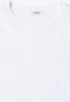 Basic shirt met ronde hals