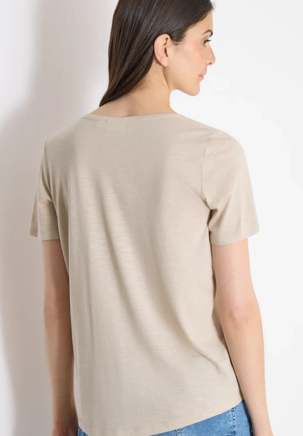 Basic Shirt met ronde hals in een 2-pack
