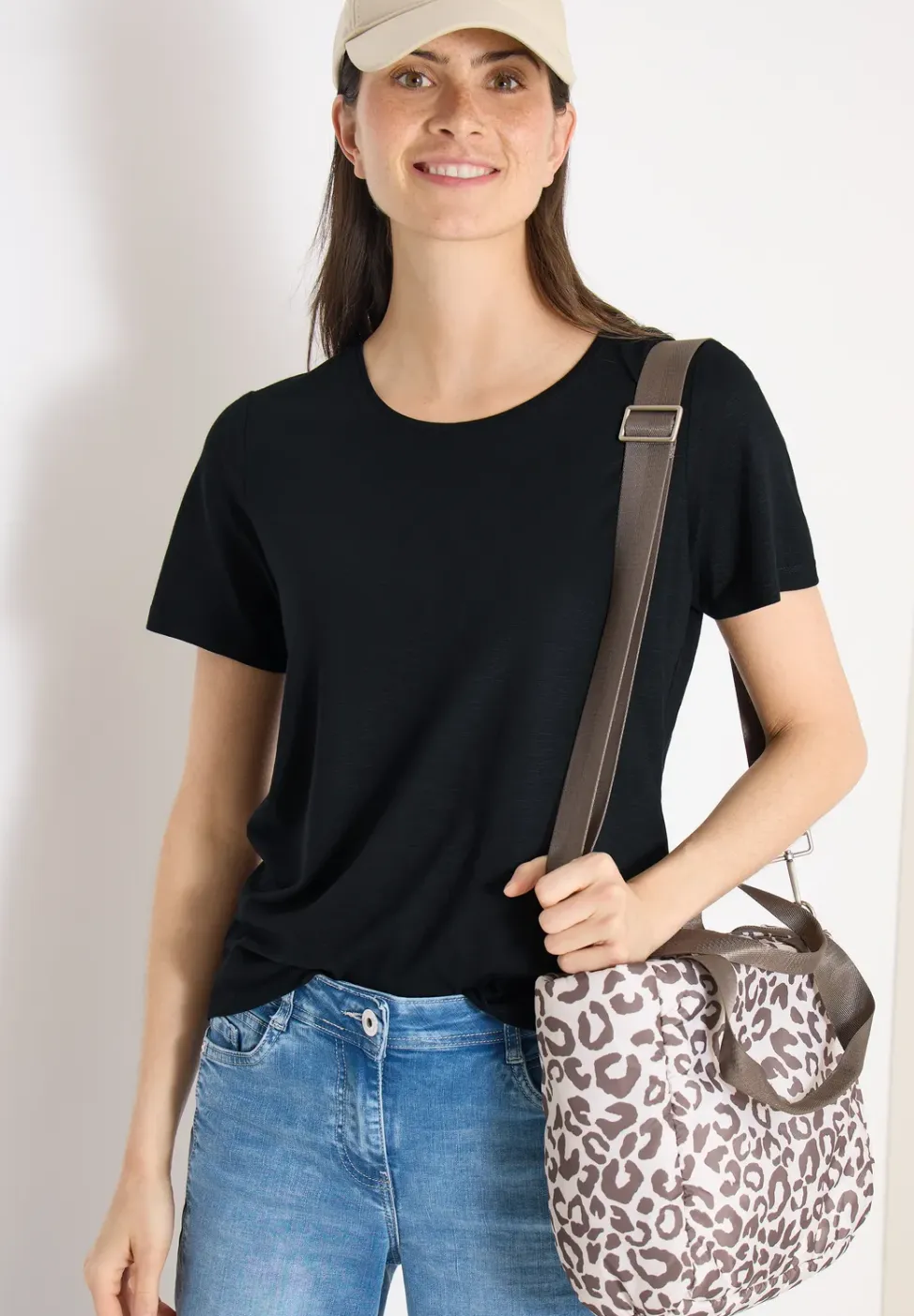 Basic Shirt met ronde hals in een 2-pack