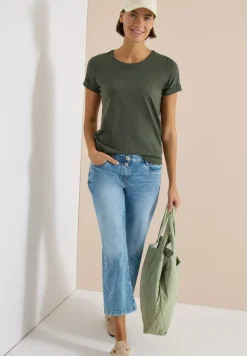 Basic Shirt met ronde hals in een 2-pack