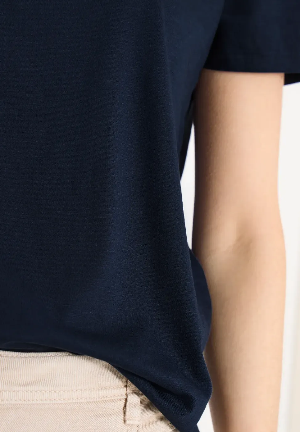 Basic Shirt met ronde hals in een 2-pack