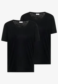 Basic Shirt met ronde hals in een 2-pack