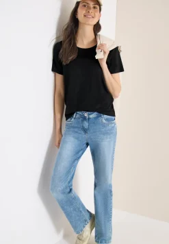 Basic Shirt met ronde hals in een 2-pack