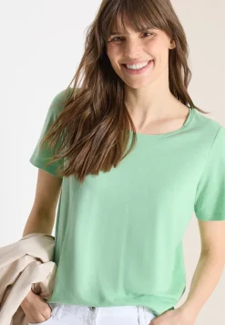 Basic Shirt met ronde hals in een 2-pack