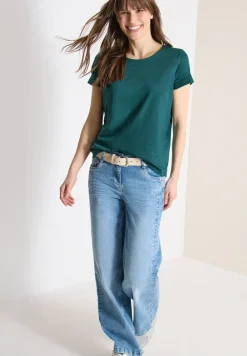 Basic Shirt met ronde hals in een 2-pack
