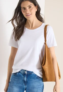 Basic Shirt met ronde hals in een 2-pack