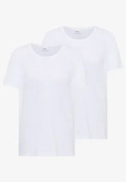 Basic Shirt met ronde hals in een 2-pack