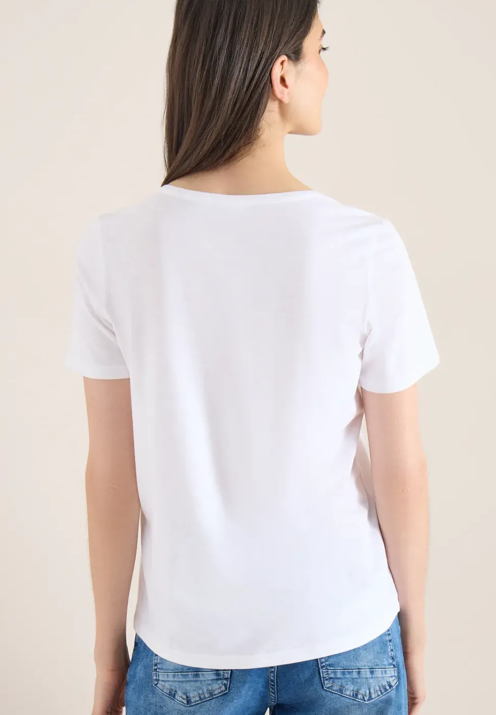 Basic Shirt met ronde hals in een 2-pack
