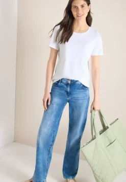 Basic Shirt met ronde hals in een 2-pack