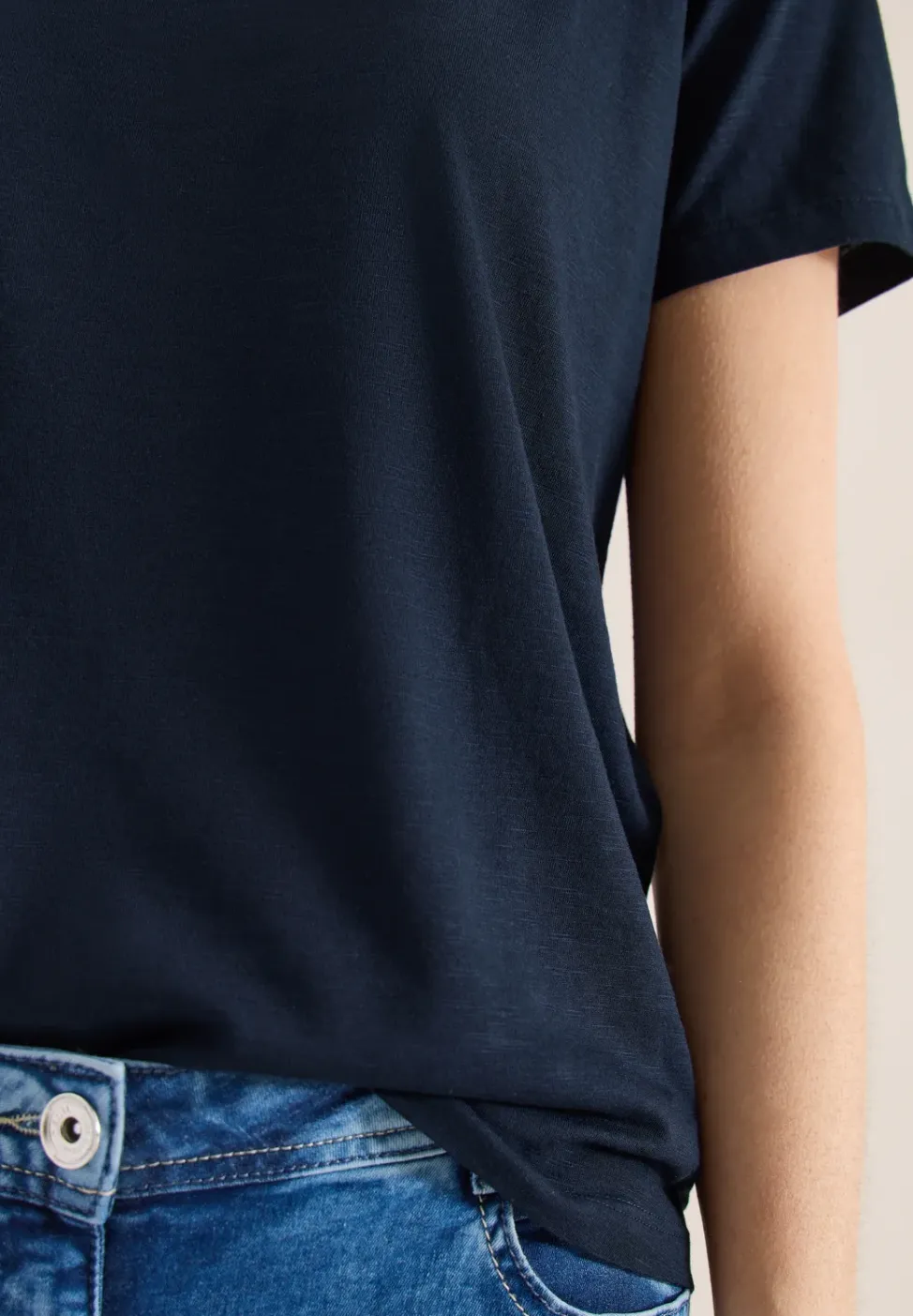 Basic Shirt met ronde hals in een 2-pack