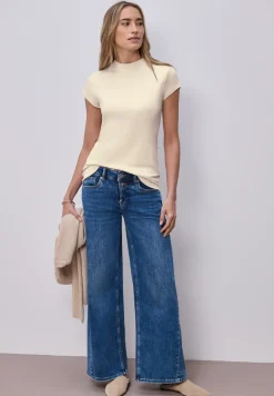 Basic Shirt met Schildpadhals
