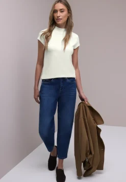 Basic Shirt met Schildpadhals