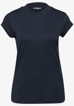 Basic Shirt met Schildpadhals