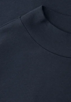 Basic Shirt met Schildpadhals