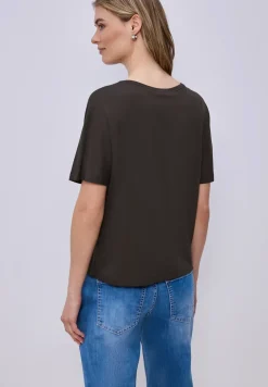 Basic Shirt met schouders