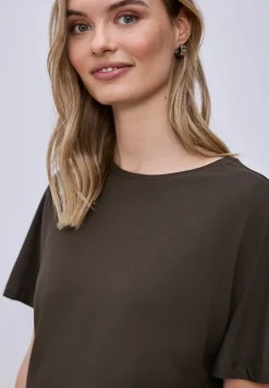 Basic Shirt met schouders