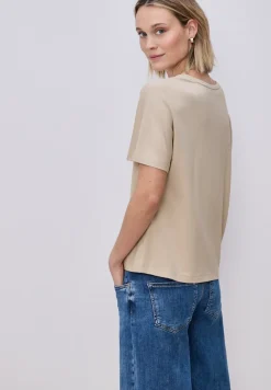 Basic Shirt met schouders