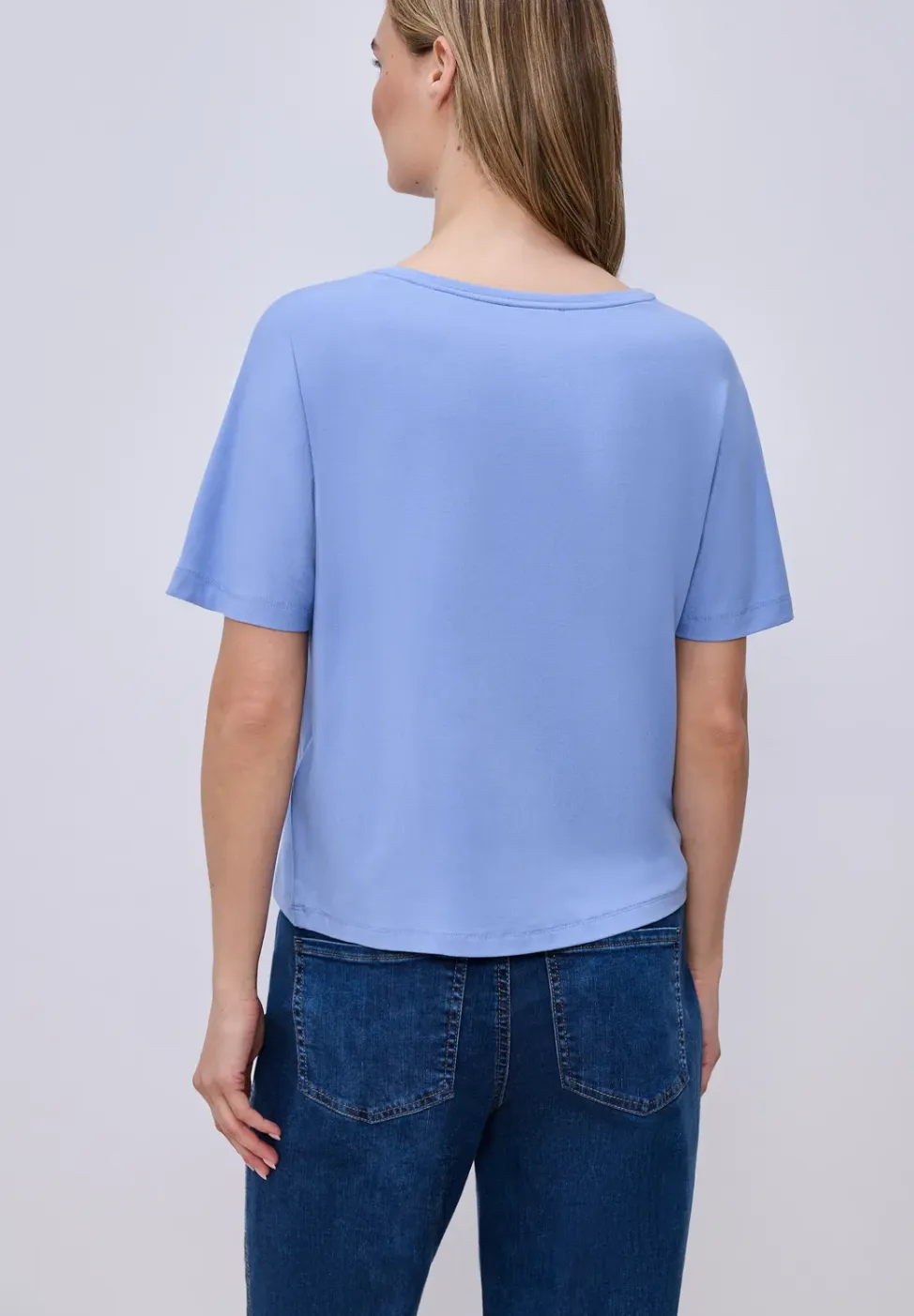 Basic Shirt met schouders