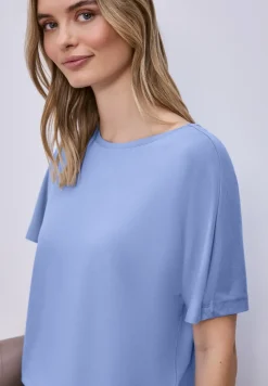 Basic Shirt met schouders
