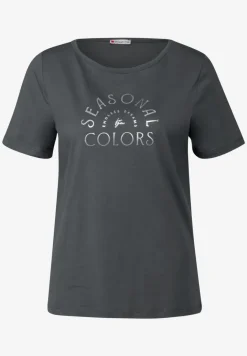 Basic shirt met tekst