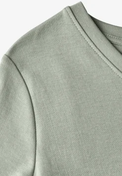 Basic shirt met V-hals