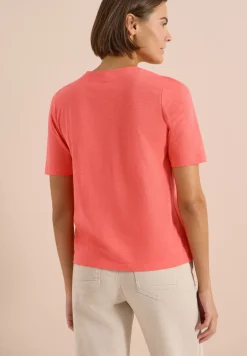 Basic Shirt met V-hals