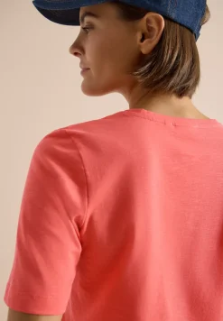 Basic Shirt met V-hals
