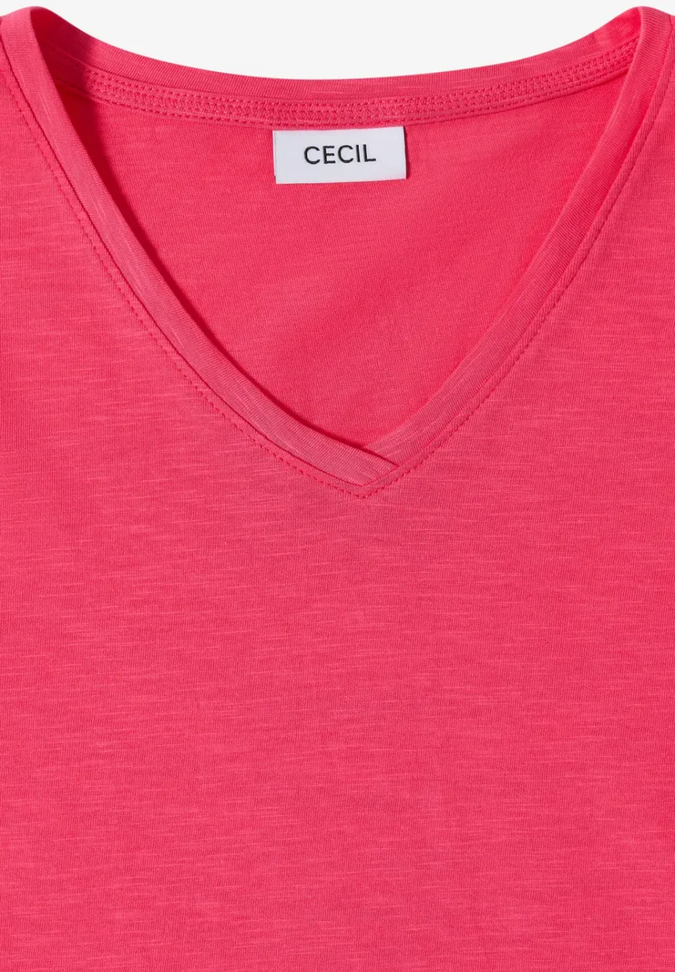 Basic Shirt met V-hals