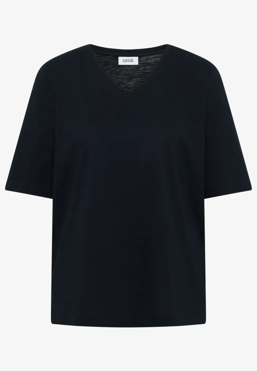 Basic Shirt met V-hals