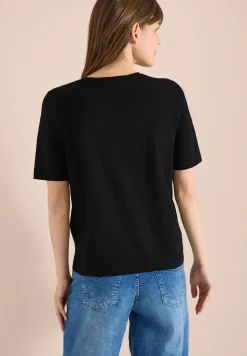 Basic Shirt met V-hals