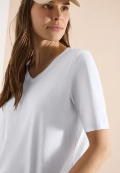 Basic Shirt met V-hals