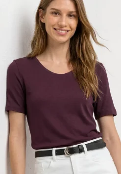 Basic Shirt met V-hals