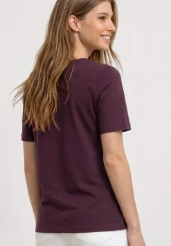 Basic Shirt met V-hals