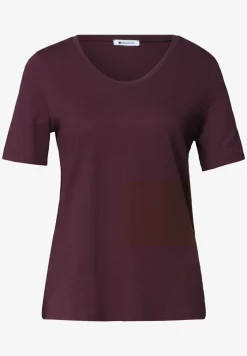 Basic Shirt met V-hals