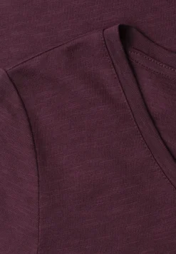 Basic Shirt met V-hals
